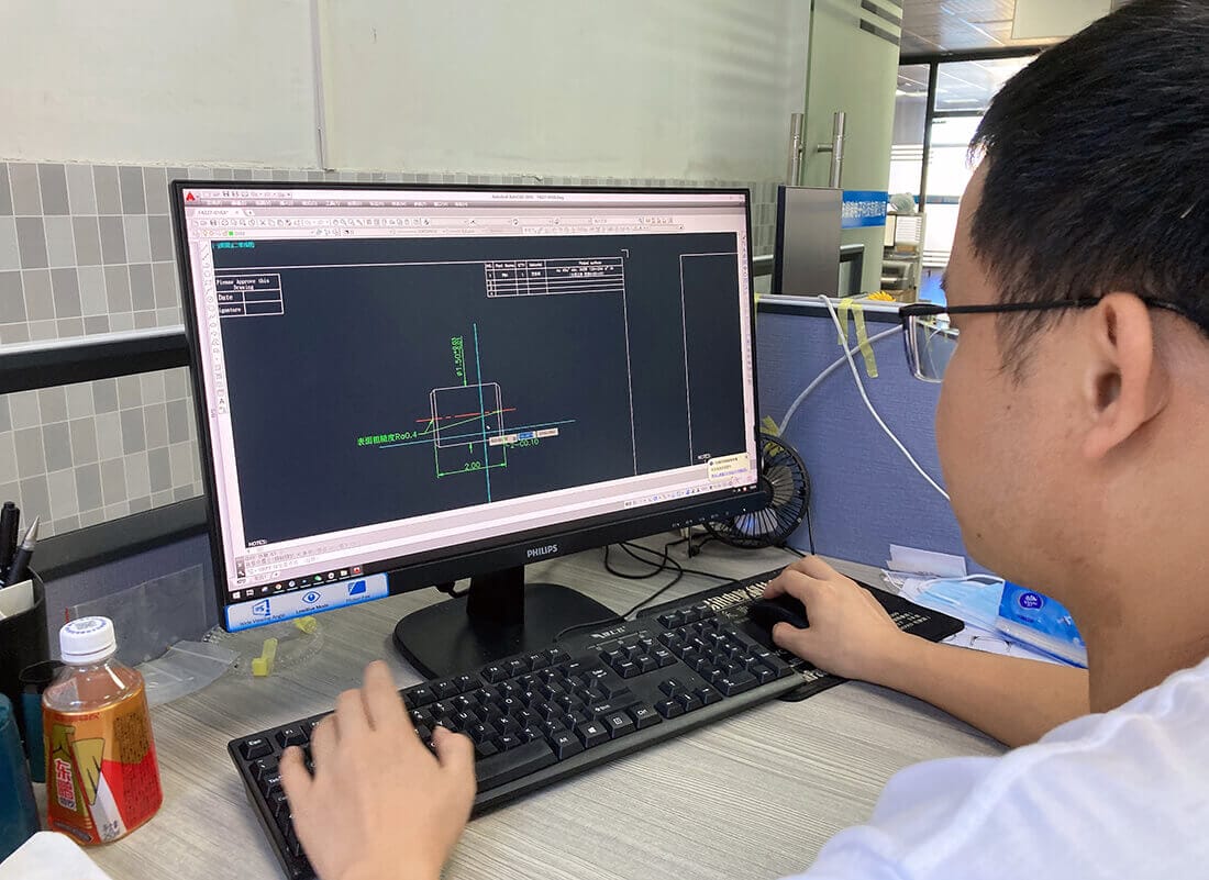 R&D of through hole pogo pin connector