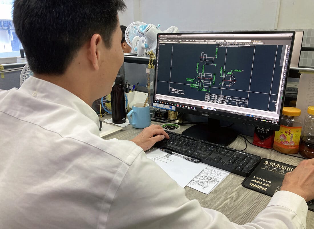 R&D of precision turning part