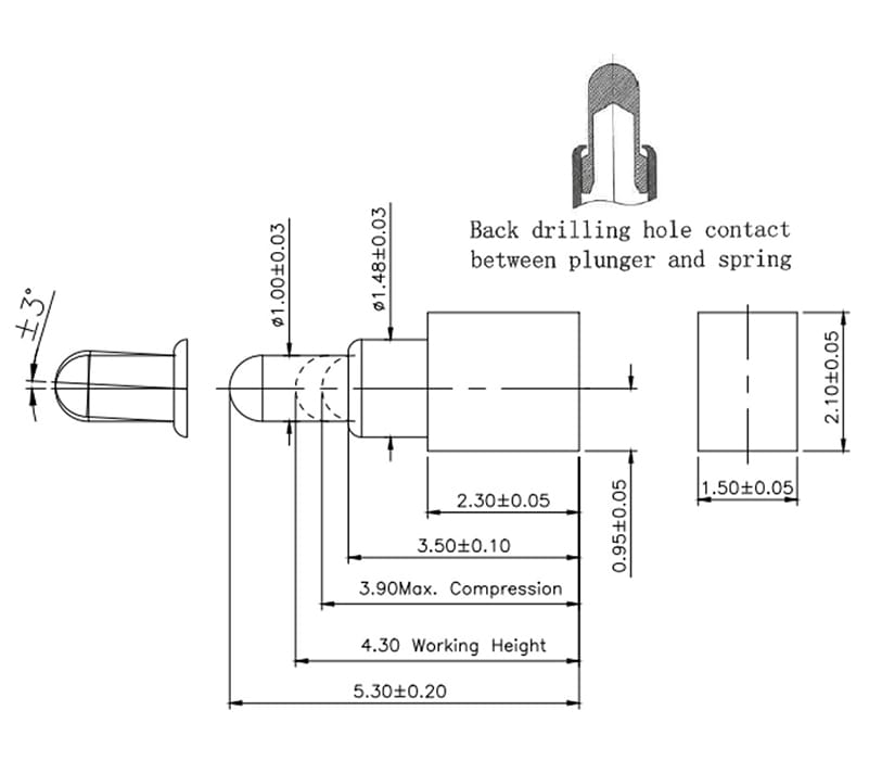 Suggest Case of right angle pogo pin