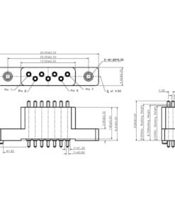 NC3298-07RC High Current Pogo Pin Connector