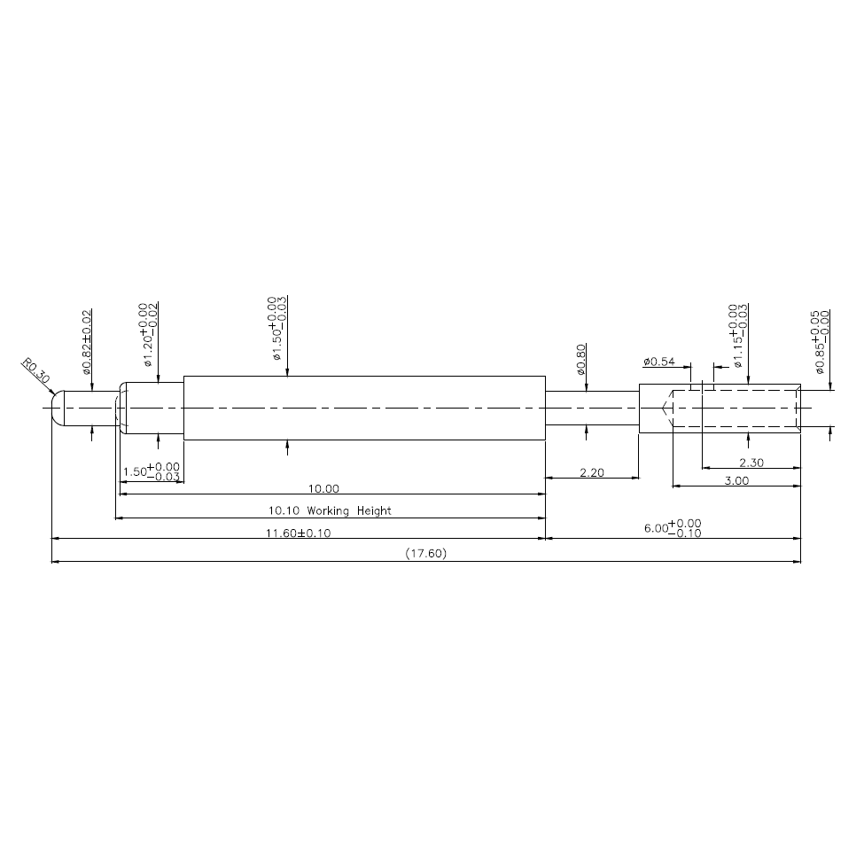HIGH CURRENT POGO PIN C1316-01
