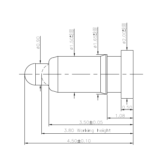 SMT POGO PIN-1918-01PA