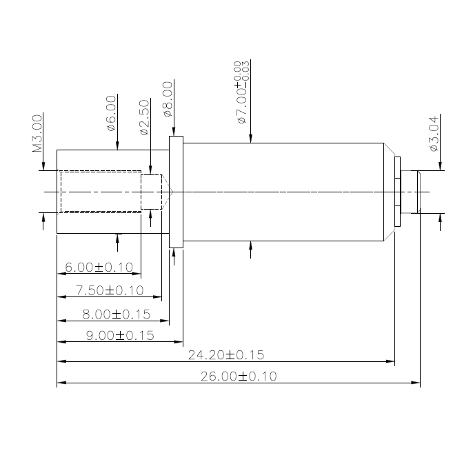 THREAD SCREW POGO PIN C2279-01