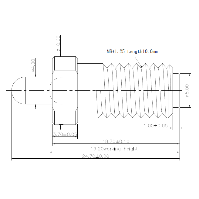THREAD SCREW POGO PIN NC4248-01PA