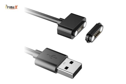 1 pin pogo pin magnetic cable connectors