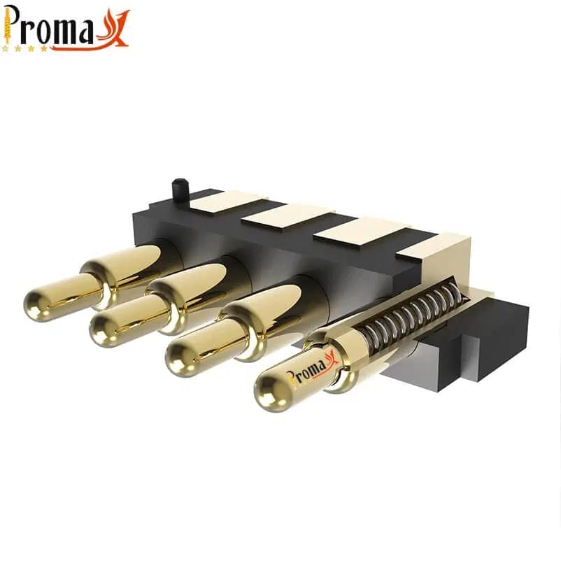 right angle pogo pin connector