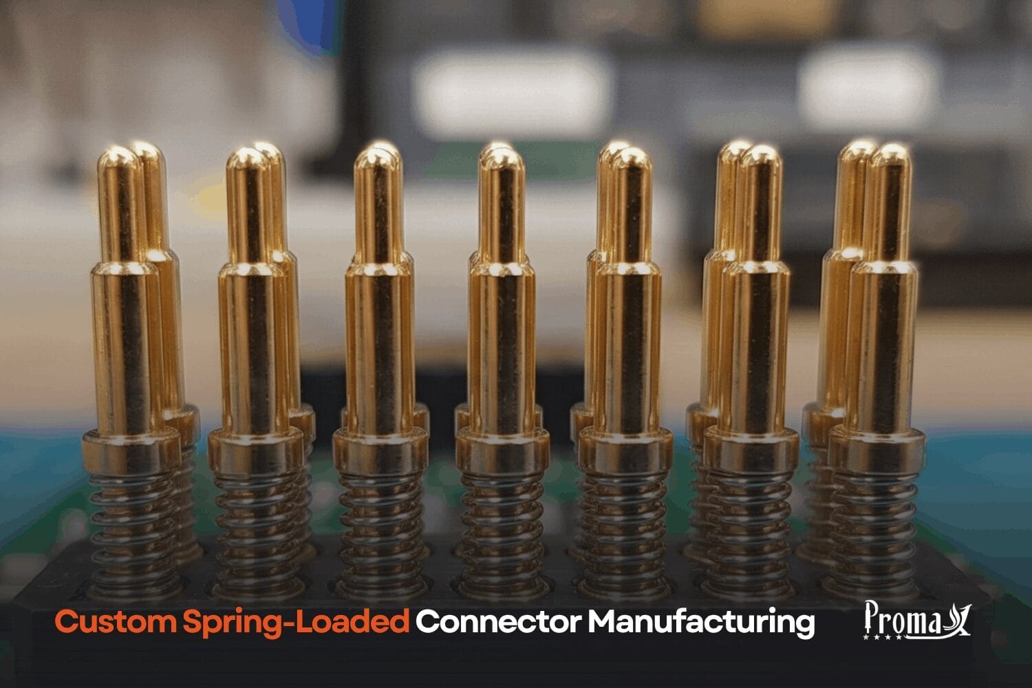 top 10 mill max competitors in custom spring loaded connector manufacturing